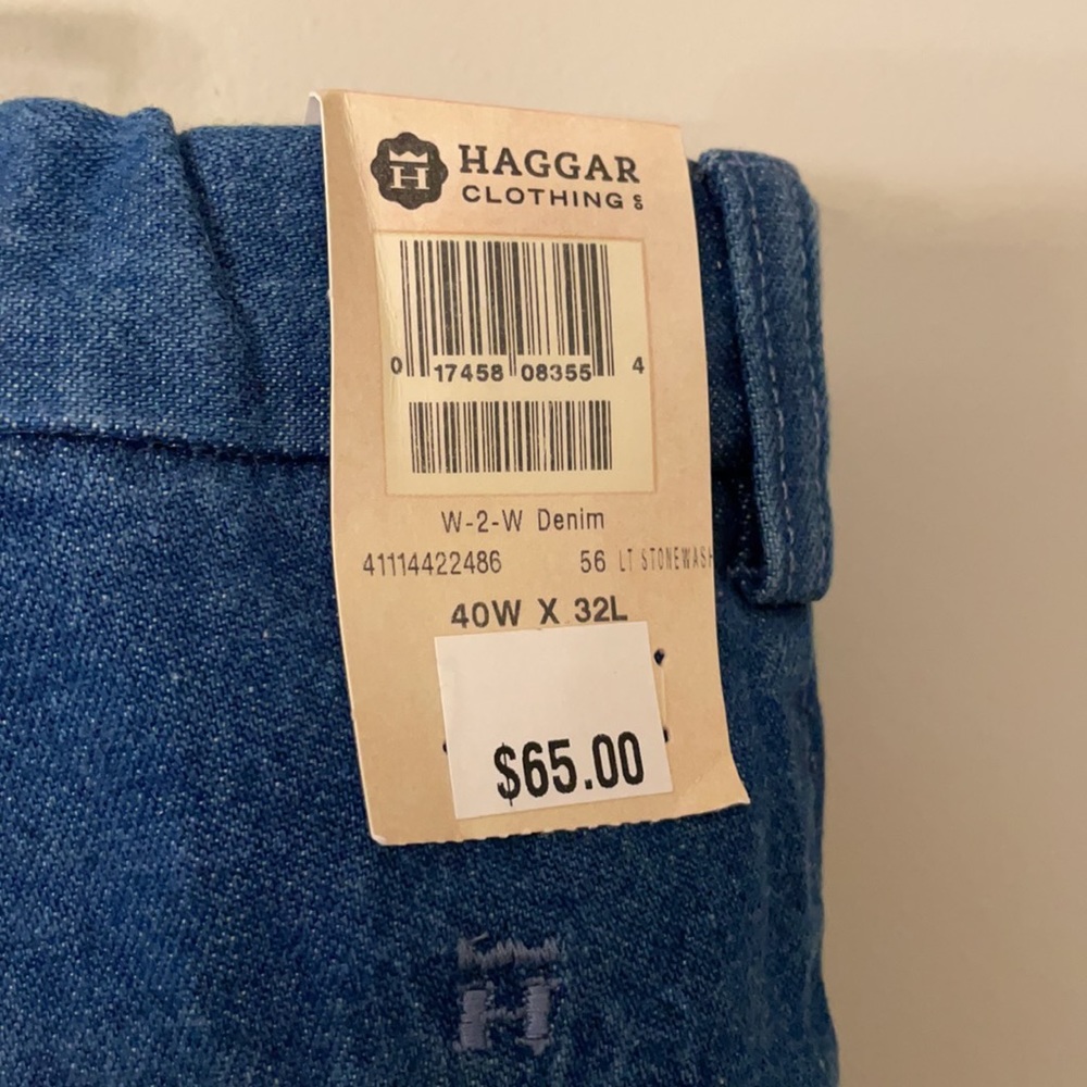 40W x 32L men’s Haggar jeans - Picture 3 of 6